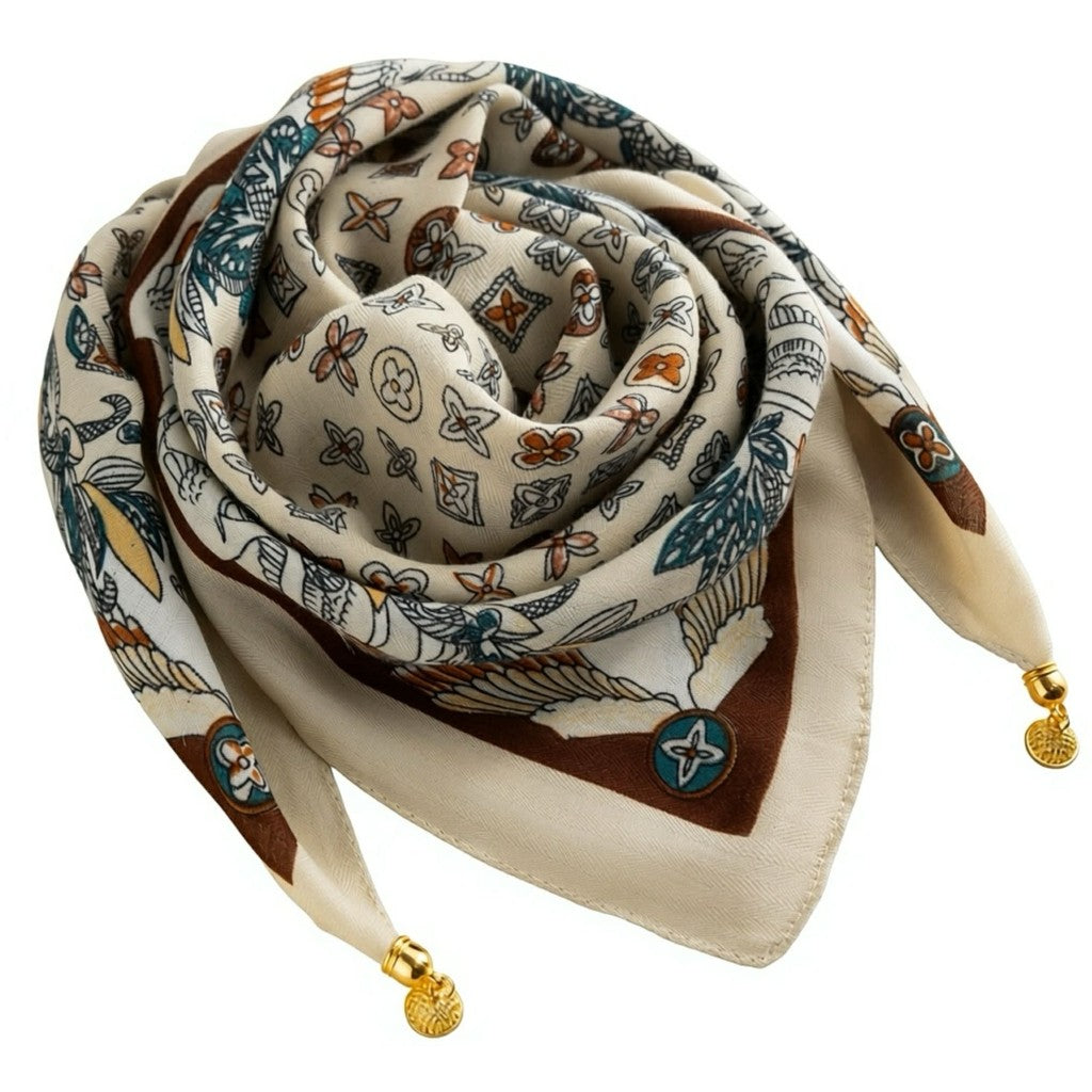 Scarf T&S Franny Jewelry Scarf Scarf Figures