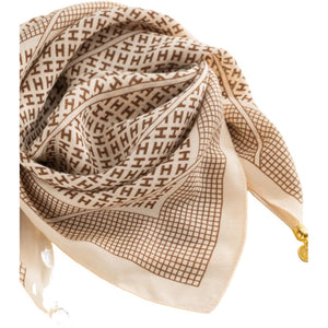 Scarf T&S Franny Jewelry Scarf Scarf Hihi latte