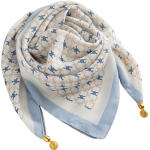 Scarf T&S Franny Jewelry Scarf Scarf Light blue/CC