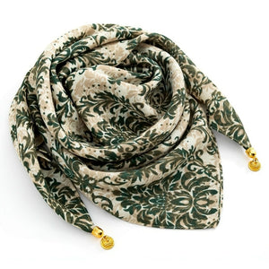 Scarf T&S Franny Jewelry Scarf Scarf Provance green
