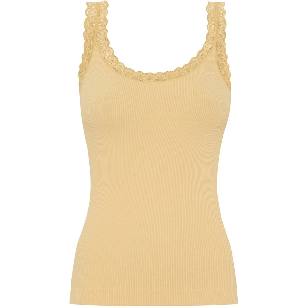 Microfiber T&S Frida rib Top Rib Top Mango