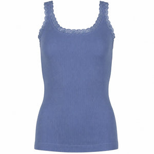 Microfiber T&S Frida rib Top Rib Top Oltremare