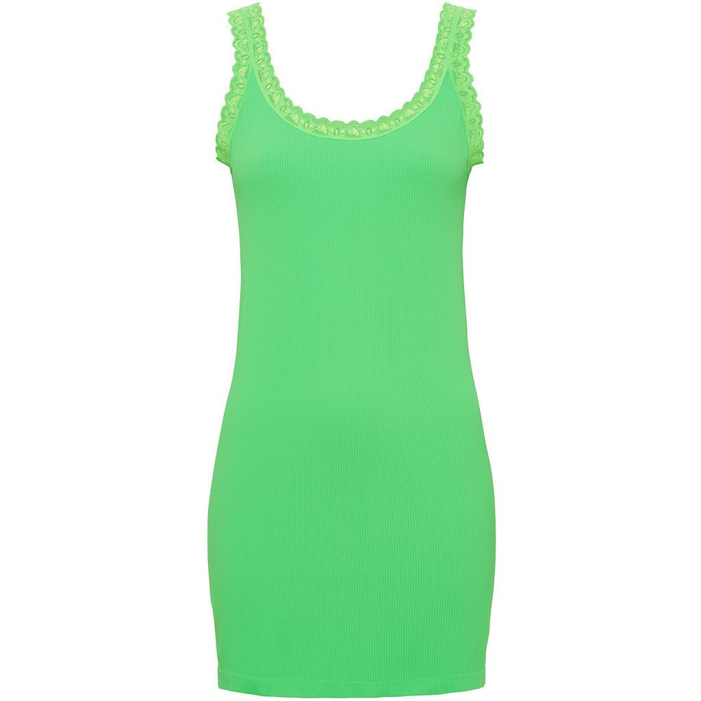 Microfiber T&S Frida rib Top Plus Rib Top Verde Fluo