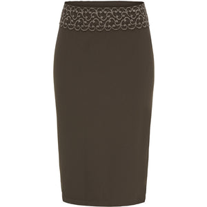 Microfiber T&S Frida skirt lace Skirt Caffe