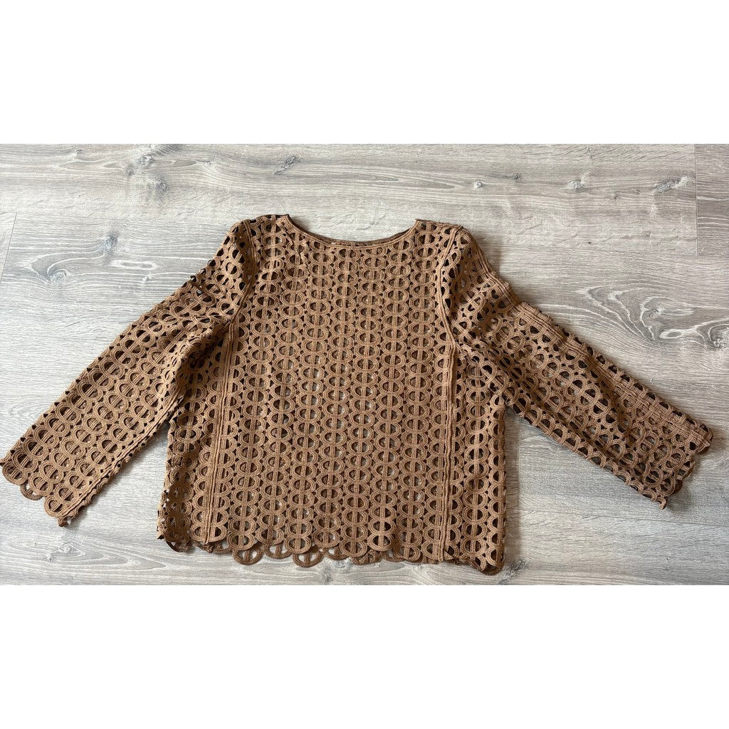 Clothing T&S Gerda Blouse Blouse Brown