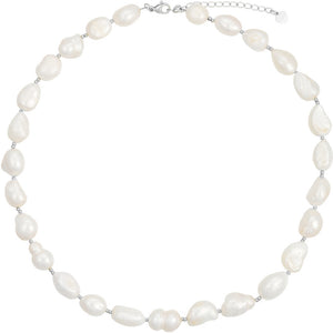 Jewelry T&S Gertrud Necklace Necklace Natural-silver