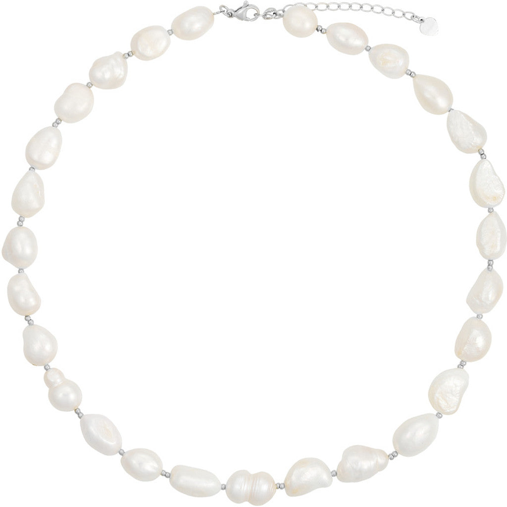 Jewelry T&S Gertrud Necklace Necklace Natural-silver