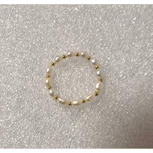 Jewelry T&S Gertrud Ring Finger ring Natural-gold