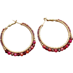 Jewelry T&S Guadalupe Earring Earring Red