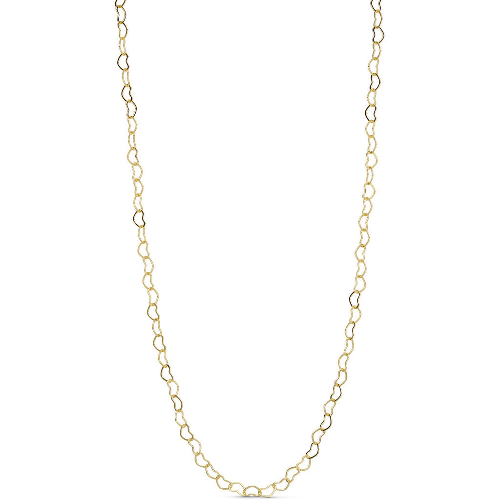 Jewelry T&S Heart Chain Necklace 42 Necklace Gold