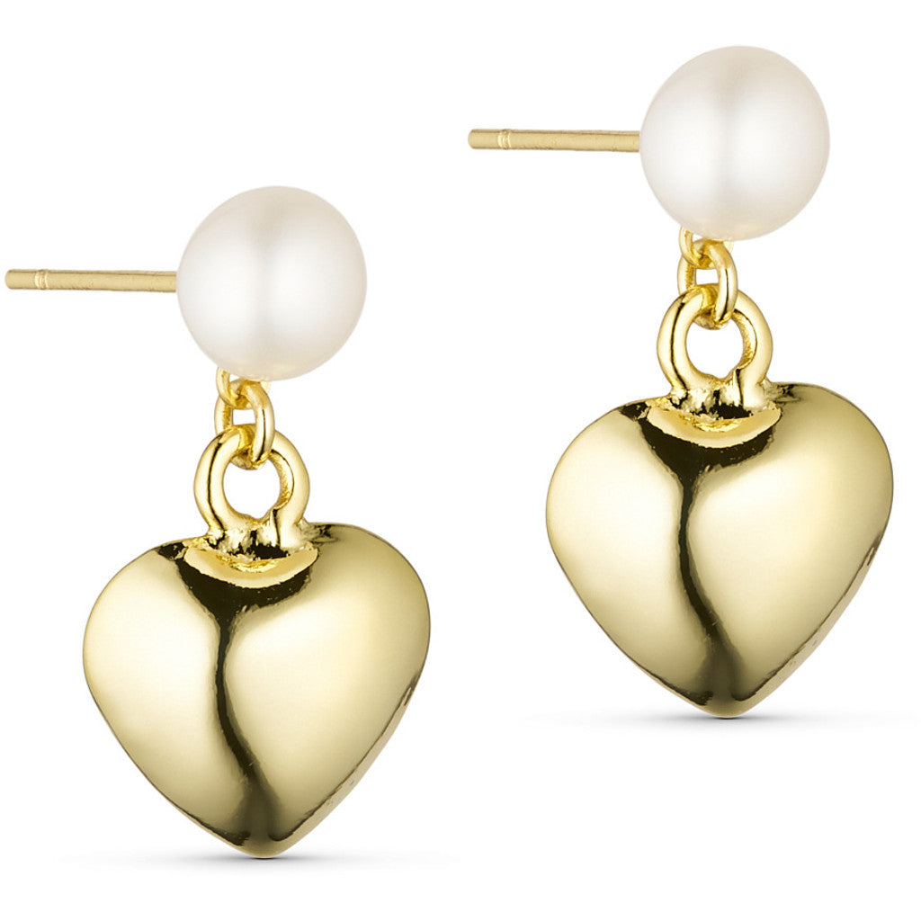 Jewelry T&S Heart Earring Earring Gold