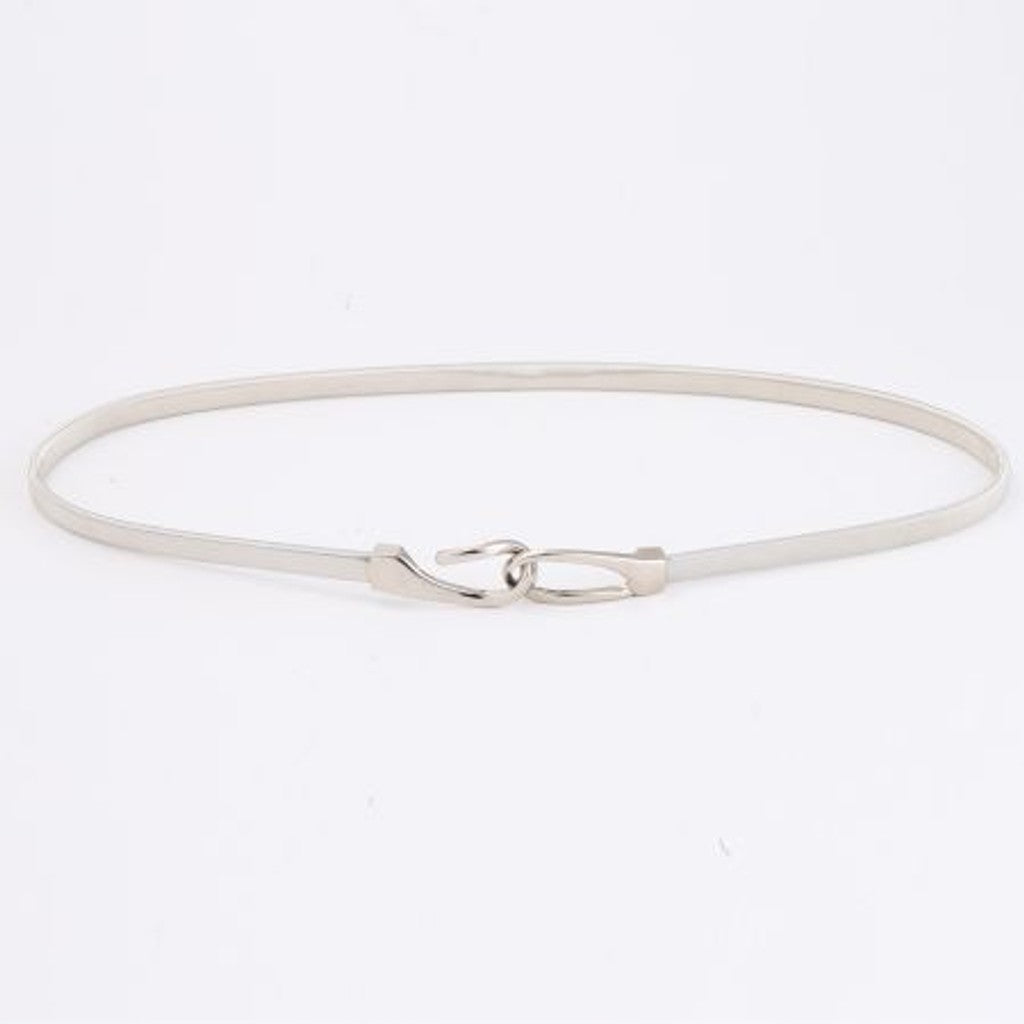Access T&S Hook Elastic Belt Belt Silver