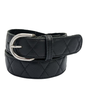 Access T&S JADA belt Belts Black-silver