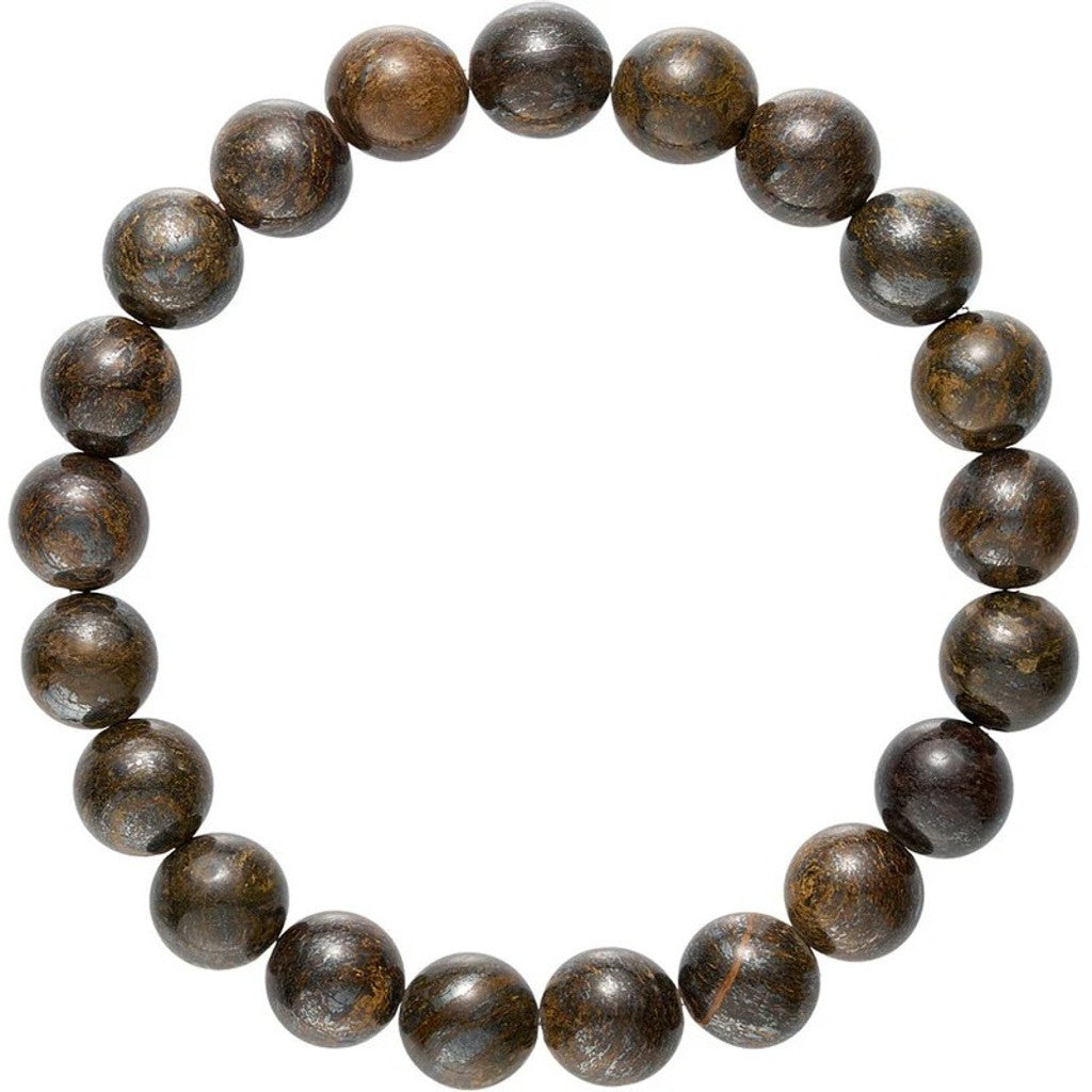 Jewelry T&S Jack Mens Bracelet Bracelet Bronze grey stone