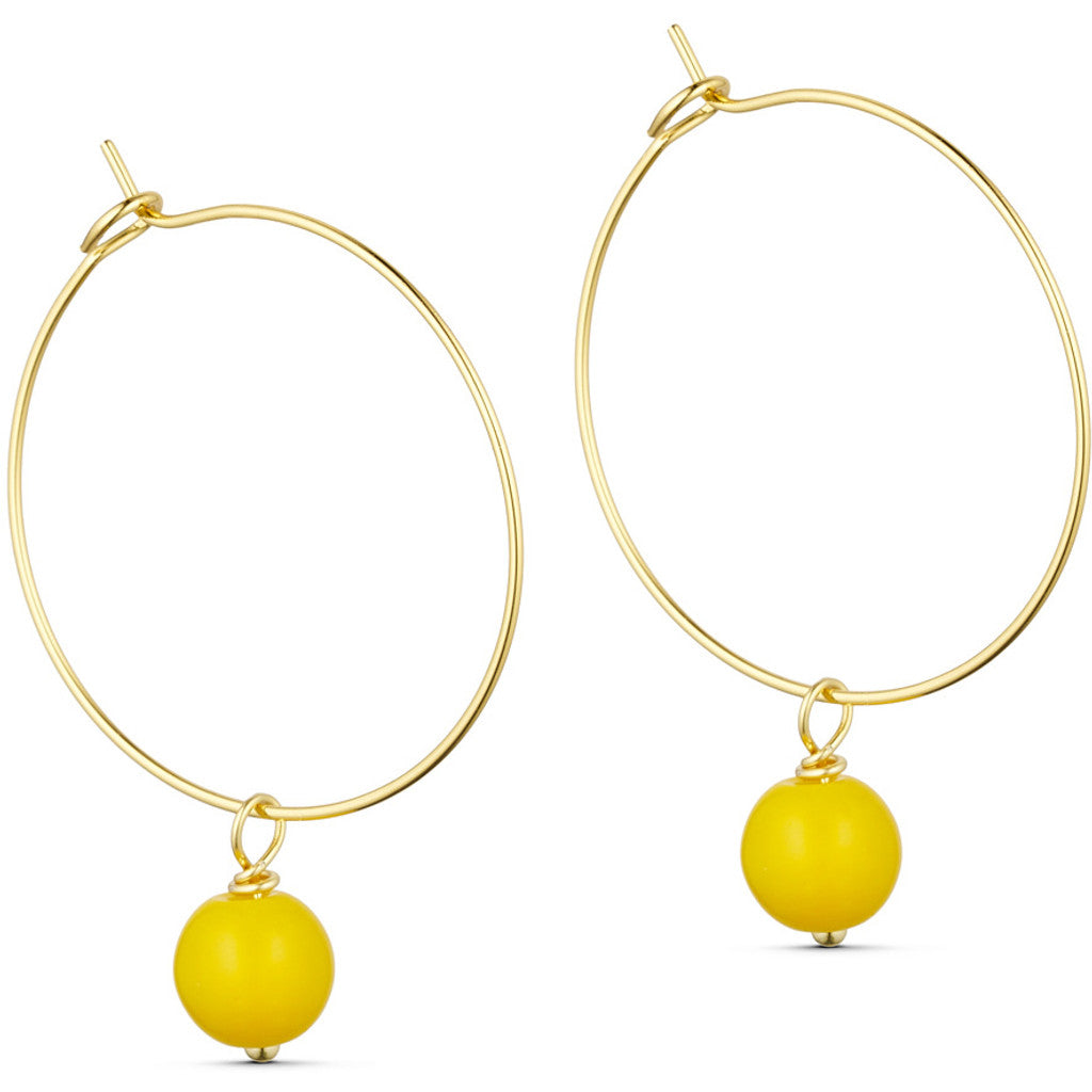 Jewelry T&S Jackie Hoop Earring Earring Yellow