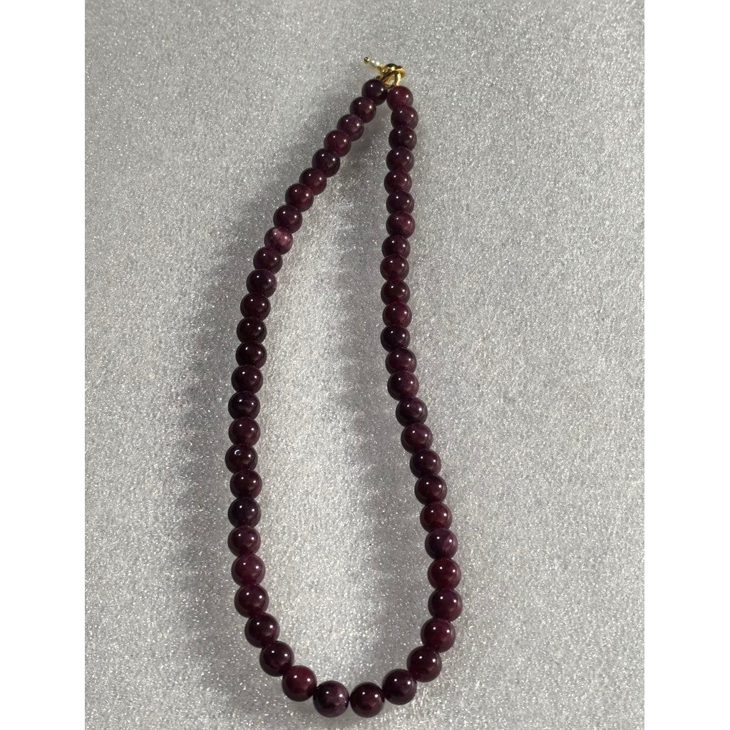 Jewelry T&S Jackie Necklace Necklace Bordeaux garnet