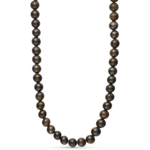 Jewelry T&S Jackie Necklace Necklace Bronze grey stone