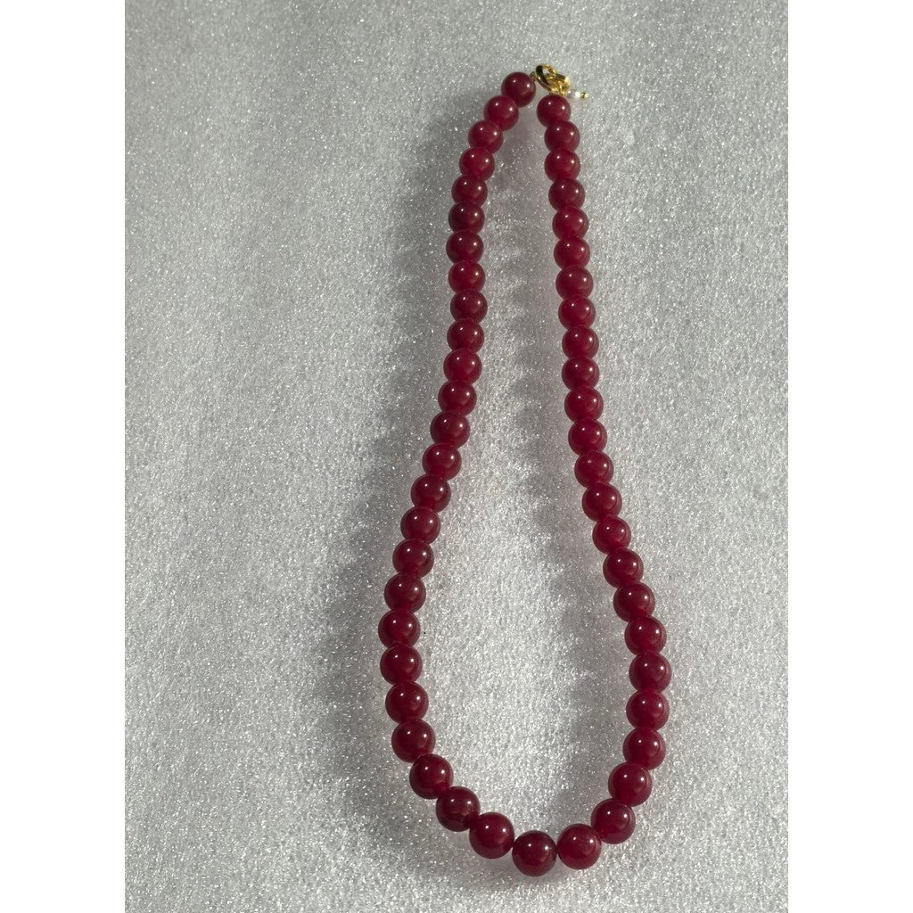 Jewelry T&S Jackie Necklace Necklace Wine ruby