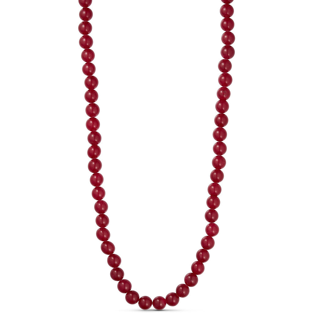 Jewelry T&S Jackie Necklace Necklace Wine ruby