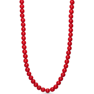 Jewelry T&S Jackie glass Necklace Necklace Red