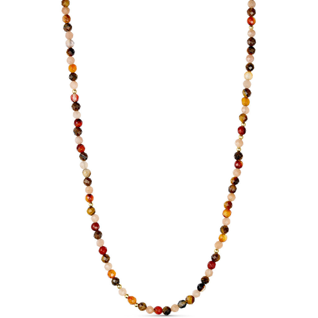 Jewelry T&S Jasmin Necklace Bracelet Brown mix