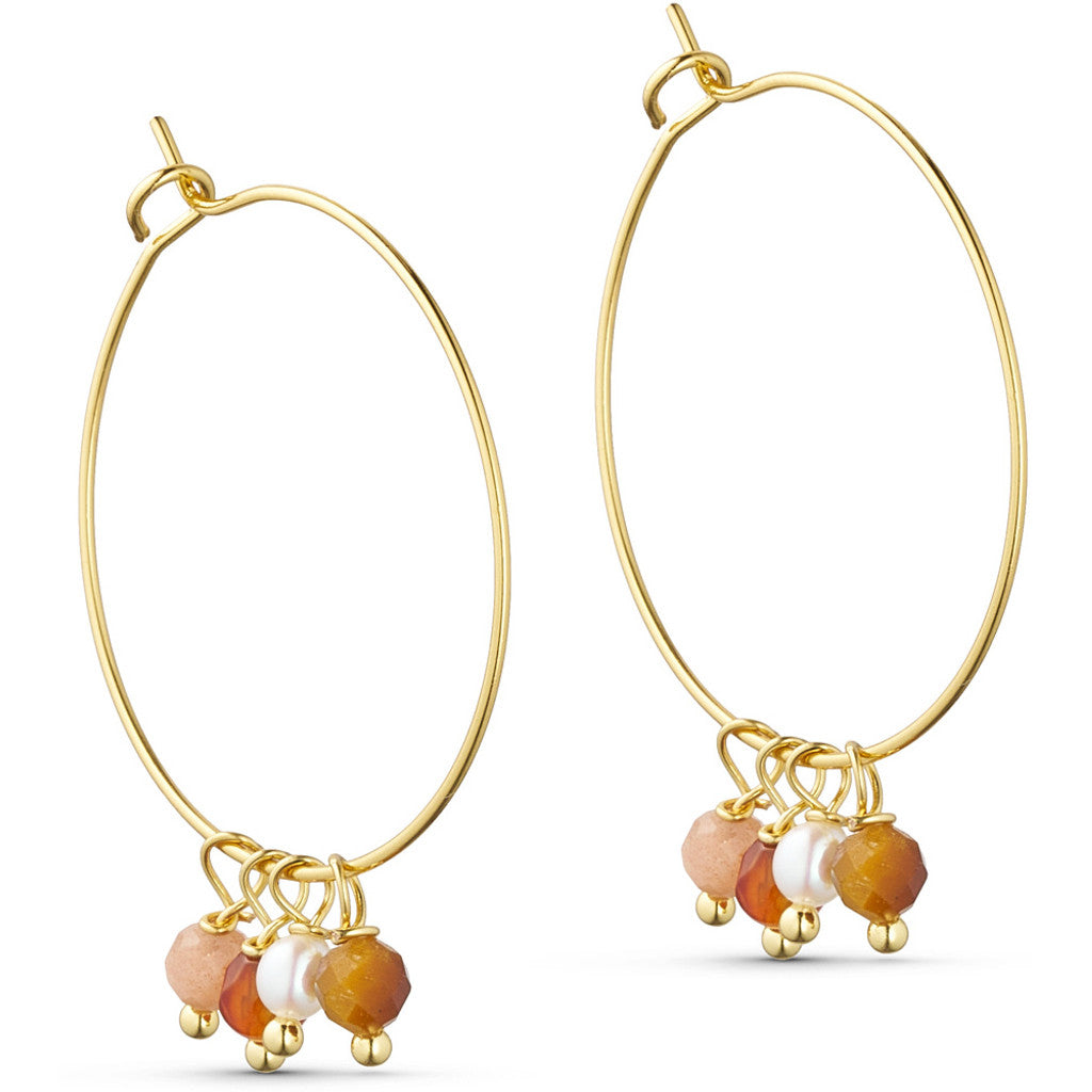 Jewelry T&S Jasmin big hoop Earring Earring Brown