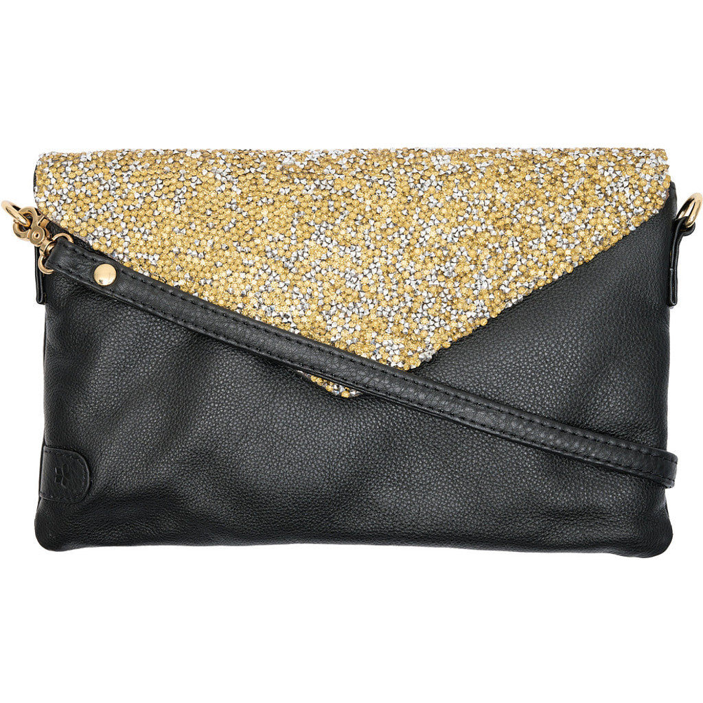 Access T&S Jenna Multi flap bag Bags Black-coffee-gold/black