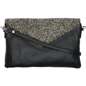 Access T&S Jenna Multi flap bag Bags Black-coffee-silver/black