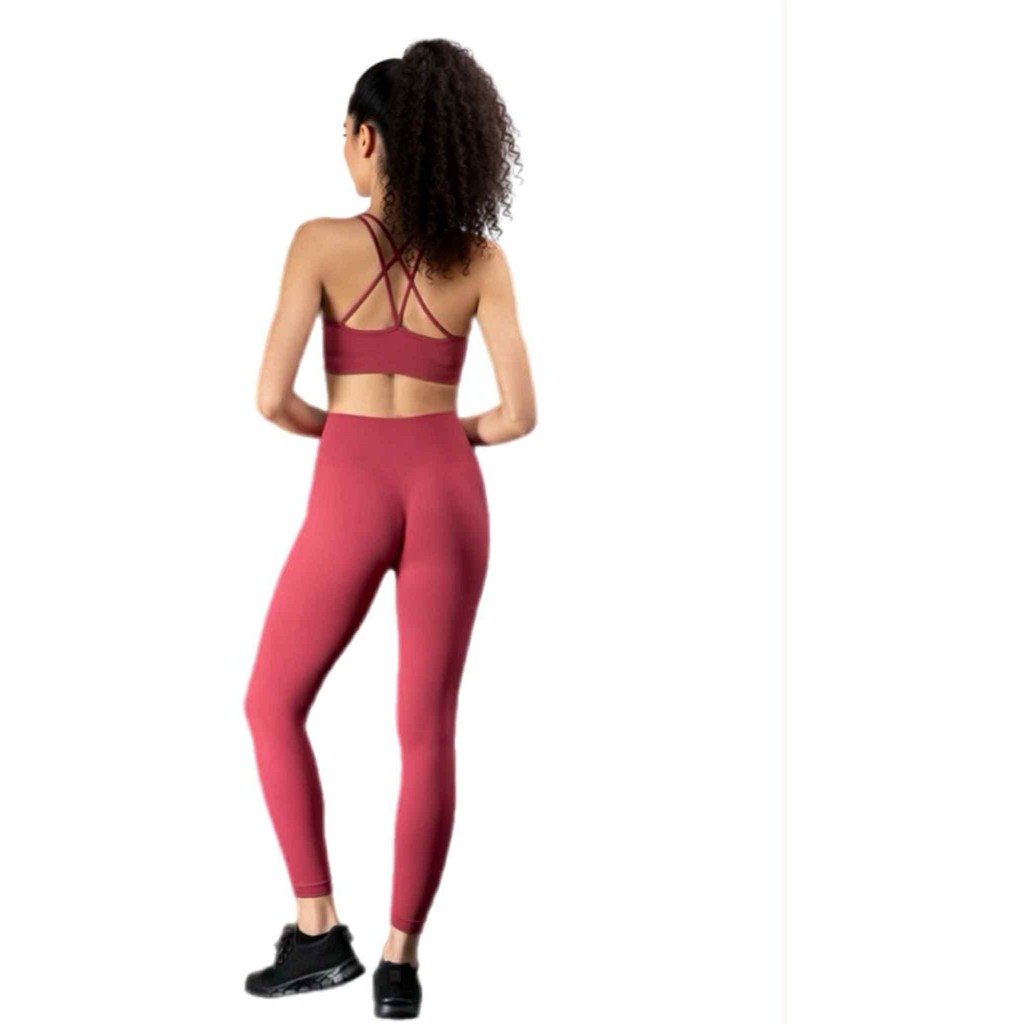 Microfiber T&S Jump Legging HW Leggings Rubino