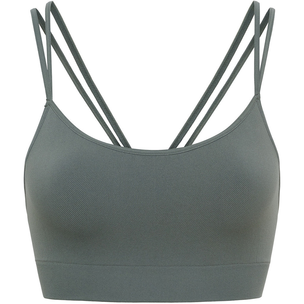 Microfiber T&S Jump spaghetti Top Top Agave