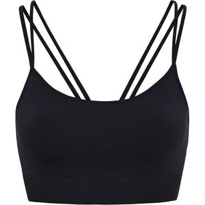 Microfiber T&S Jump spaghetti Top Top Nero