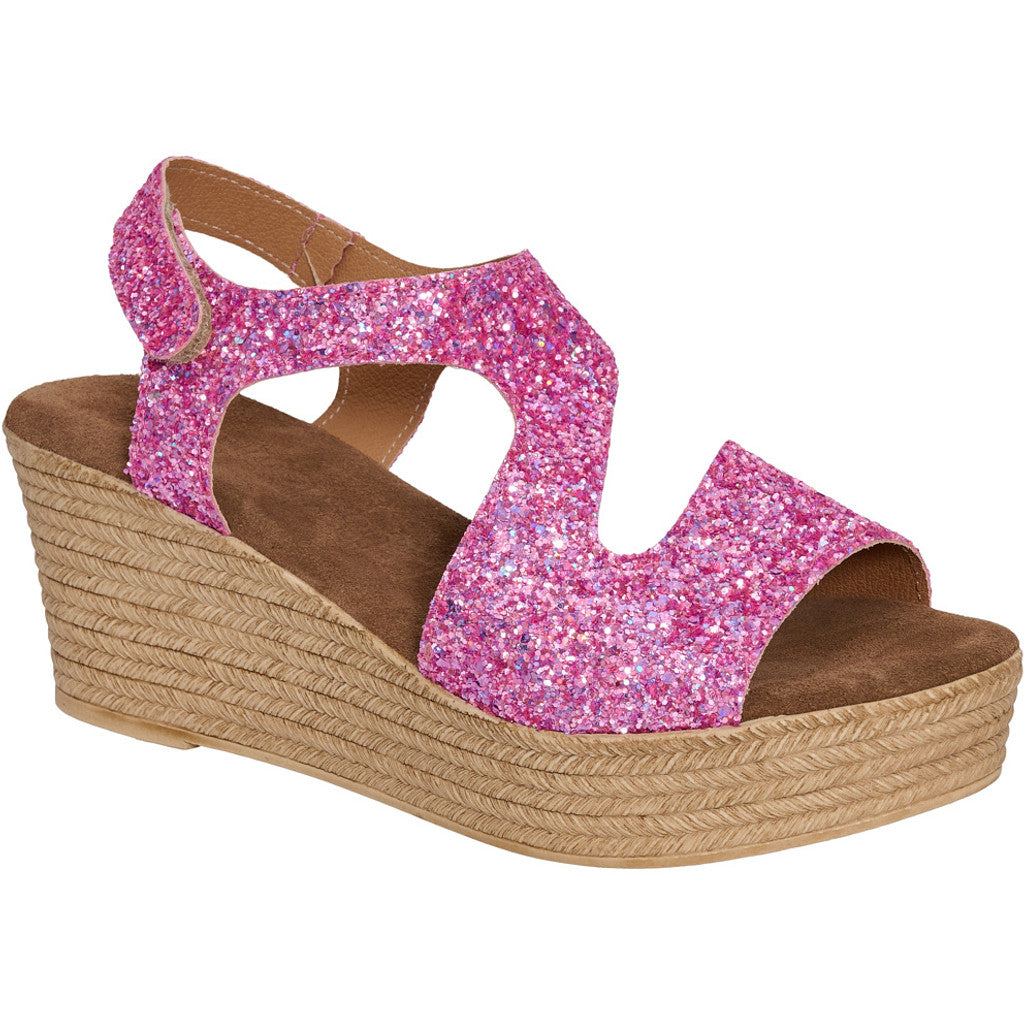 Footwear T&S Katia Nature Glitter Sandal Pink