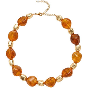 Jewelry T&S Ketty Necklace Necklace Caramel