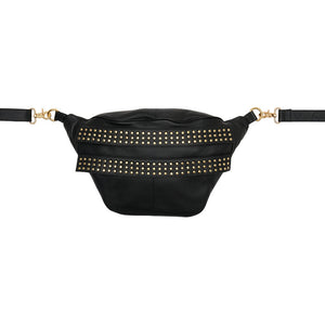 Access T&S Kirsten Big Stud Bumbag Bumbag Black-gold