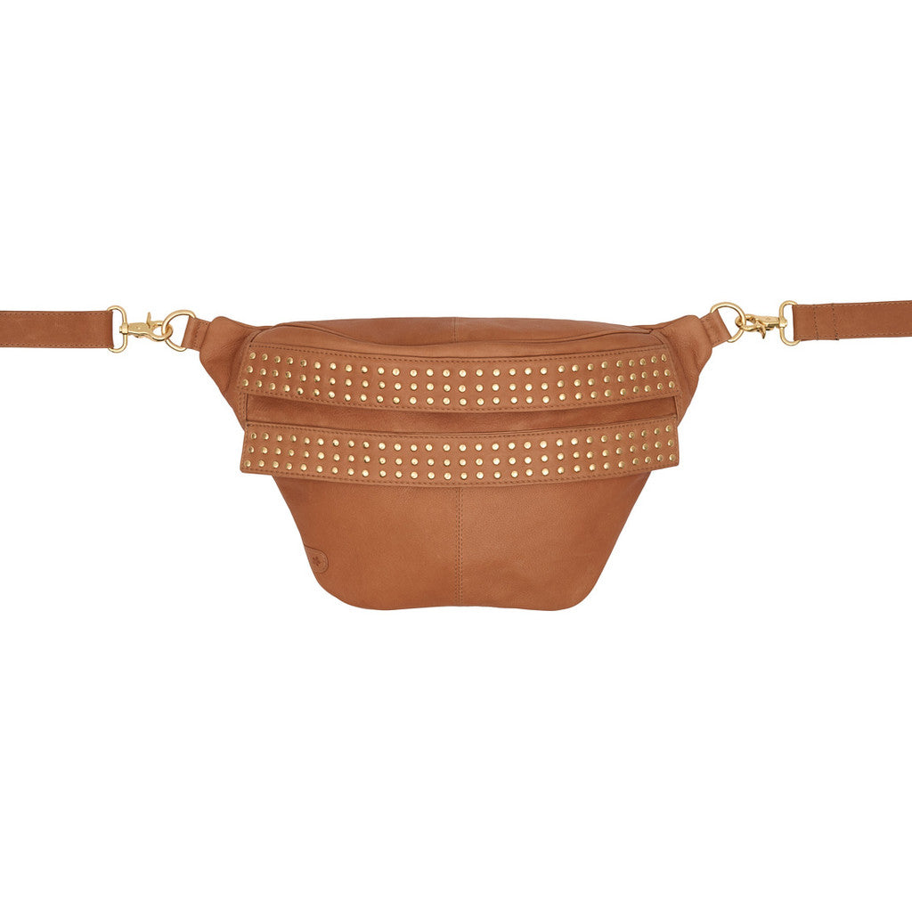 Access T&S Kirsten Big Stud Bumbag Bumbag Cognac-gold
