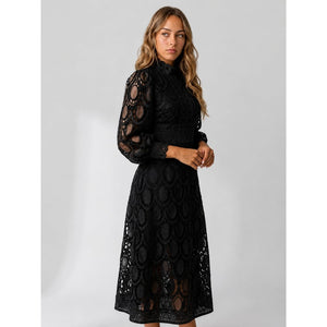 Clothing T&S Lillian Lace Dress Dress Black