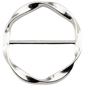 Jewelry T&S Lillie Scarf Ring Scarf Ring Silver