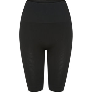 Microfiber T&S Linea rib Bike shorts HW Bike shorts Nero