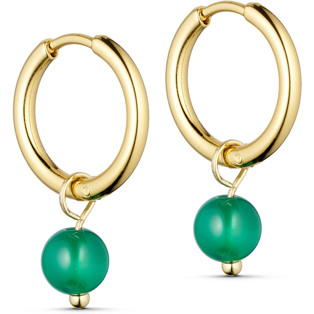 Jewelry T&S Lola Earring Earring Green jade