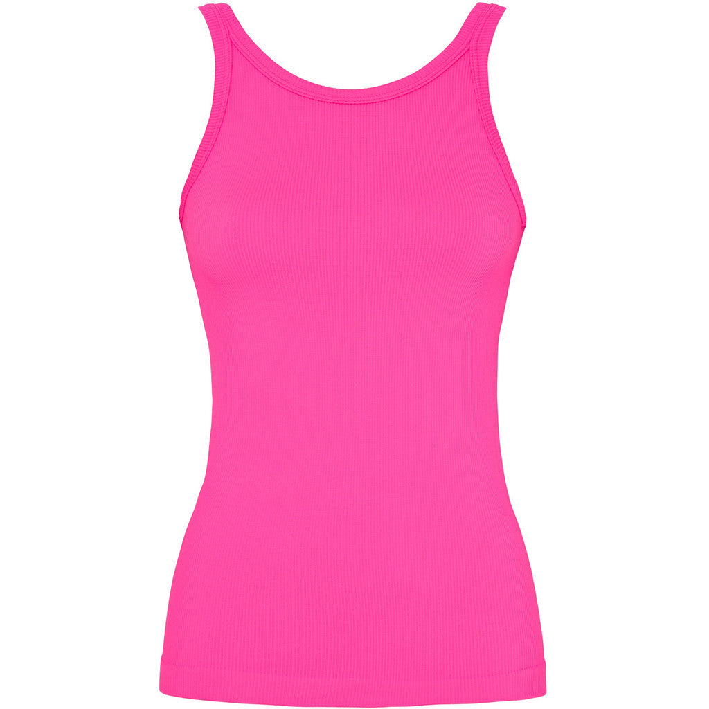 Microfiber T&S Lone rib tank Top Tank top Bubble fluo