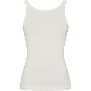 Microfiber T&S Lone rib tank Top Tank top Ivory