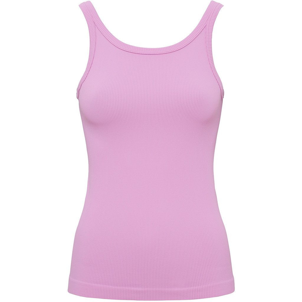 Microfiber T&S Lone rib tank Top Tank top Macaron