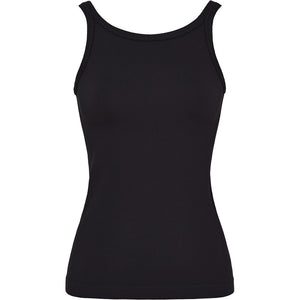 Microfiber T&S Lone rib tank Top Tank top Nero