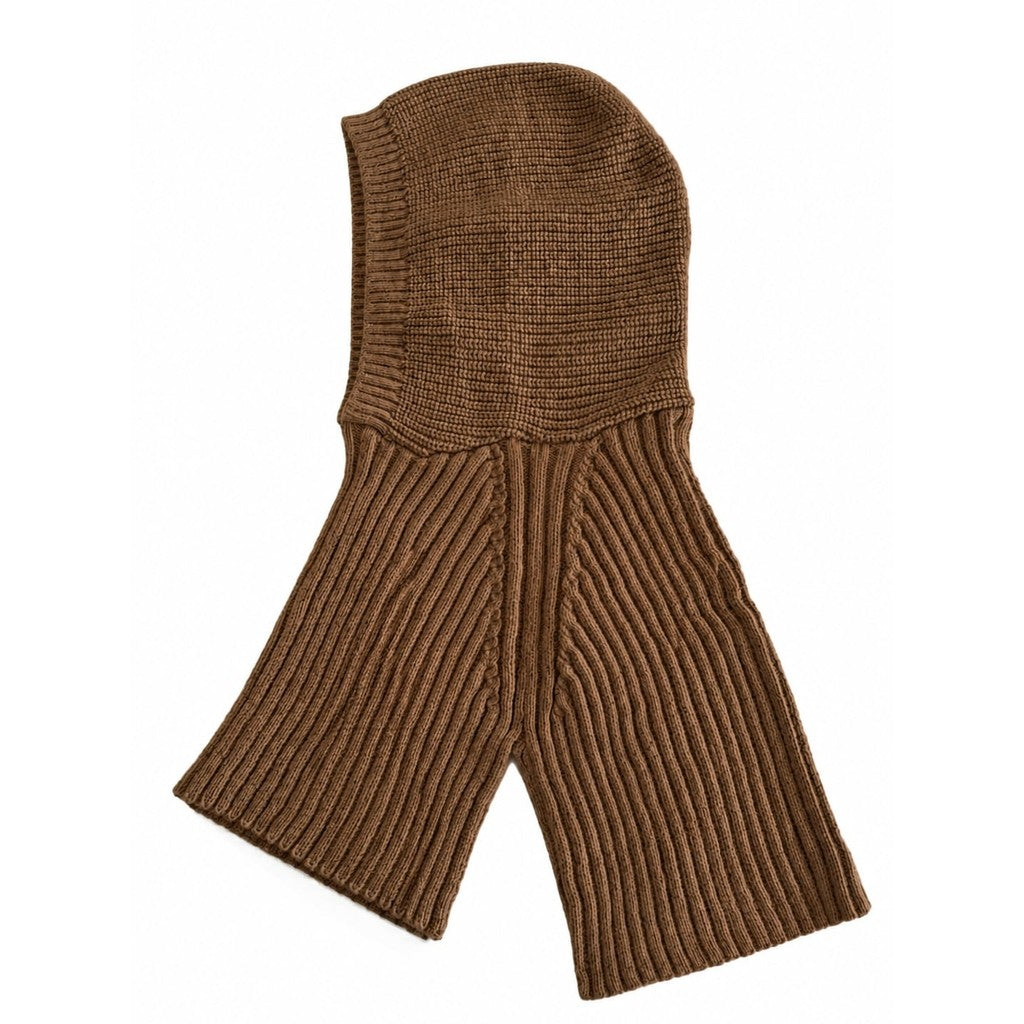 Clothing T&S Lynn Hooded Cape Poncho Coffee