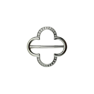Jewelry T&S Madde Scarf Ring Scarf Ring Silver