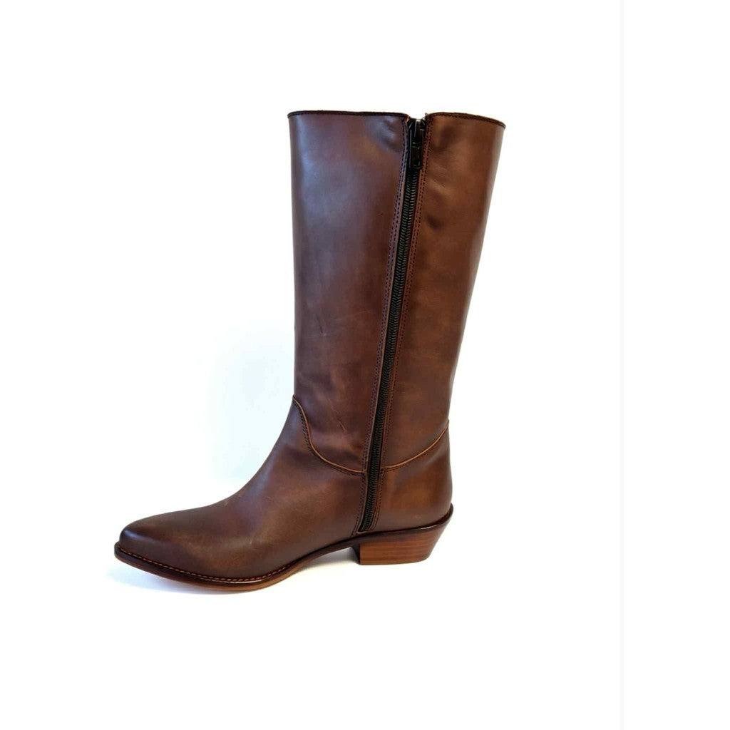Footwear T&S Malaika Lange Støvle Boot Cuero