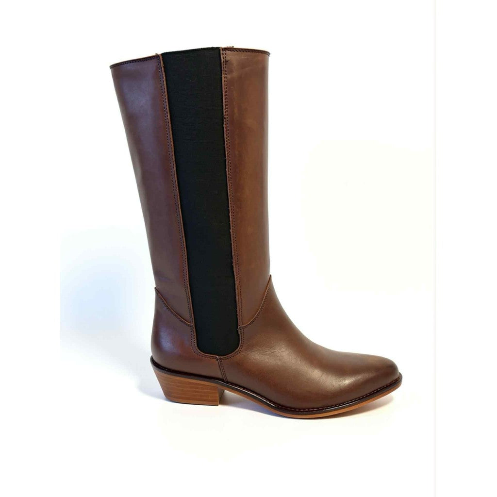 Footwear T&S Malaika Lange Støvle Boot Cuero