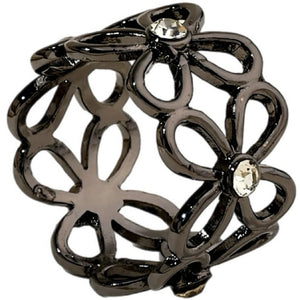 Jewelry T&S Mare Scarf Ring Scarf Ring Dark Silver