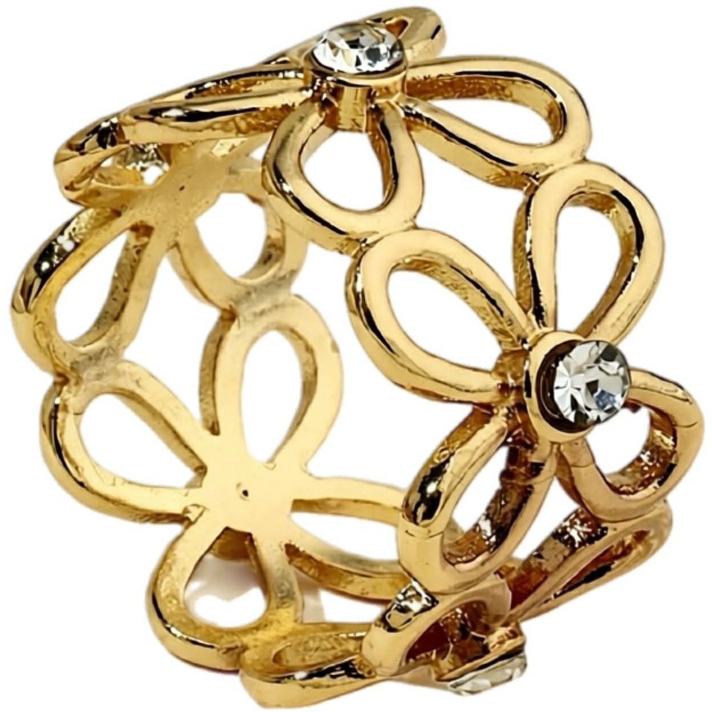 Jewelry T&S Mare Scarf Ring Scarf Ring Gold