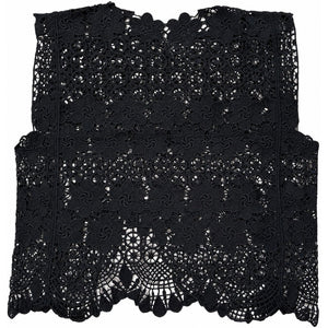 Clothing T&S Maren Lace Top Top Black